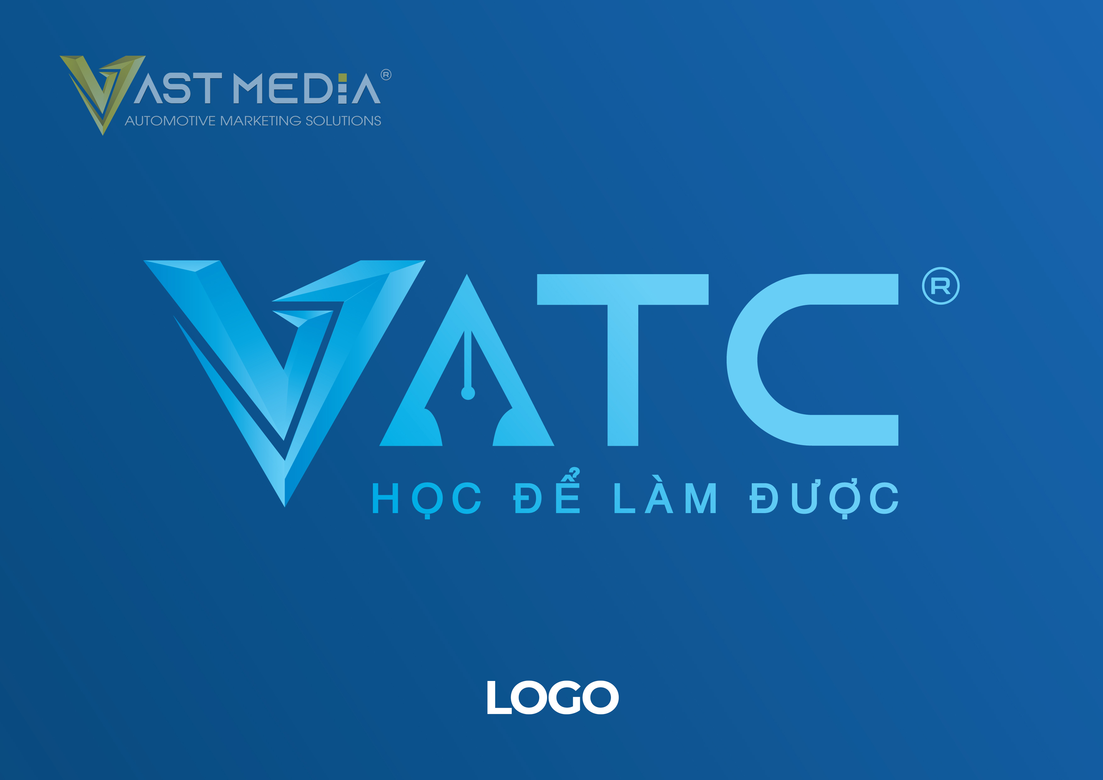 Logo VATC thiết kế bởi Vast Media